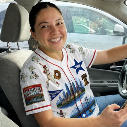 Custom Philadelphia Baseball 2026 Summer Classic Baseball Jersey - Camiseta personalizada de béisbol y softbol miniatura 4