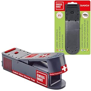 Live trap Mouse House – animal friendly – efficient – with natural bait – immediately ready for use. Hygienic – safe – 1x