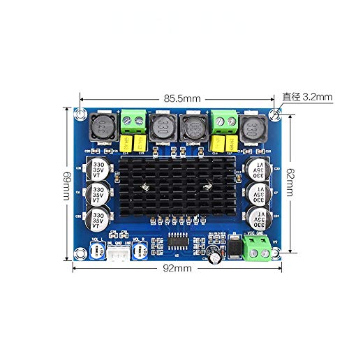 Amazon.co.jp: Taidacent XH-M543 2chアンプ TPA3116D2オーディオ