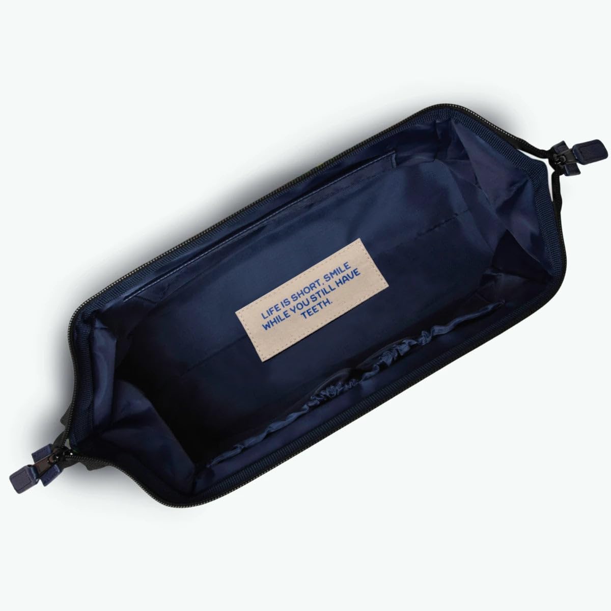 CABAIA - Neceser de Viaje para Hombre y Mujer - Bolsa de Aseo con Gran Apertura y 2 Bolsillos - Organizador Compacto Repelente al Agua - para Accesorios de Baño y Cosméticos