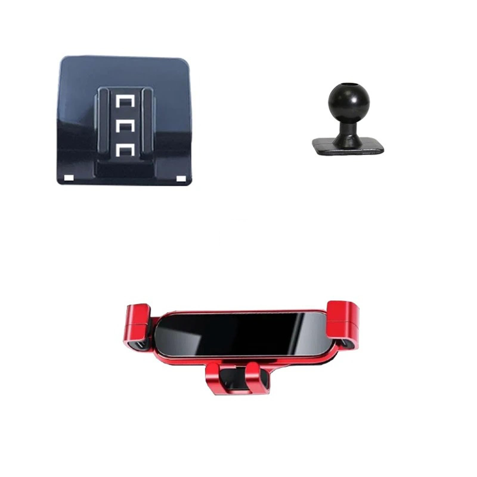 MOGFLMAN Car Phone Holder for Audi A8 D4 4H 2011-2017, LHD Car Phone Holder