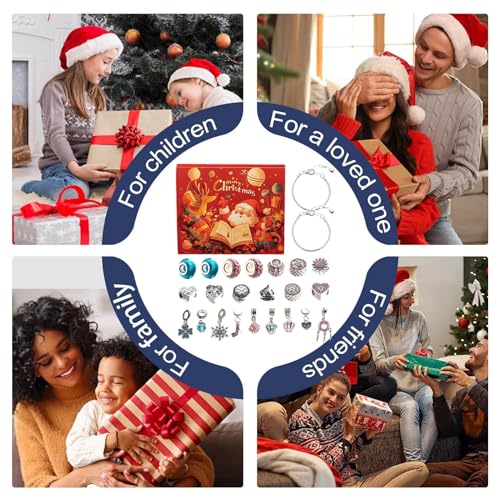 Pendientes Colgantes y Joyas de Navidad para Niños contra el Aburrimiento de la Espera Festiva 4