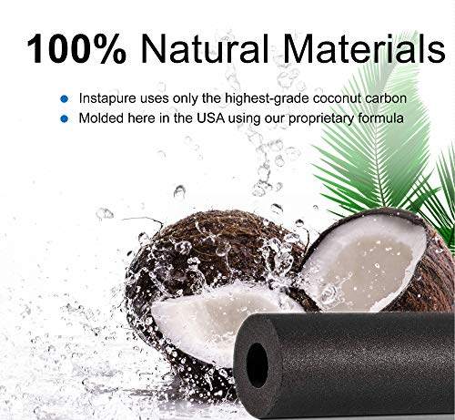 USA Made GE® MWF Compatible Filter by Instapure NSF/ANSI P473, 401,372, 53, 43 & CA B483.1 Certified for PFOA/PFOS, Pharmaceuticals & More! Instapure REF-IPG-1 ULTRA filter fits GE® MWF, GWF, MWFA
