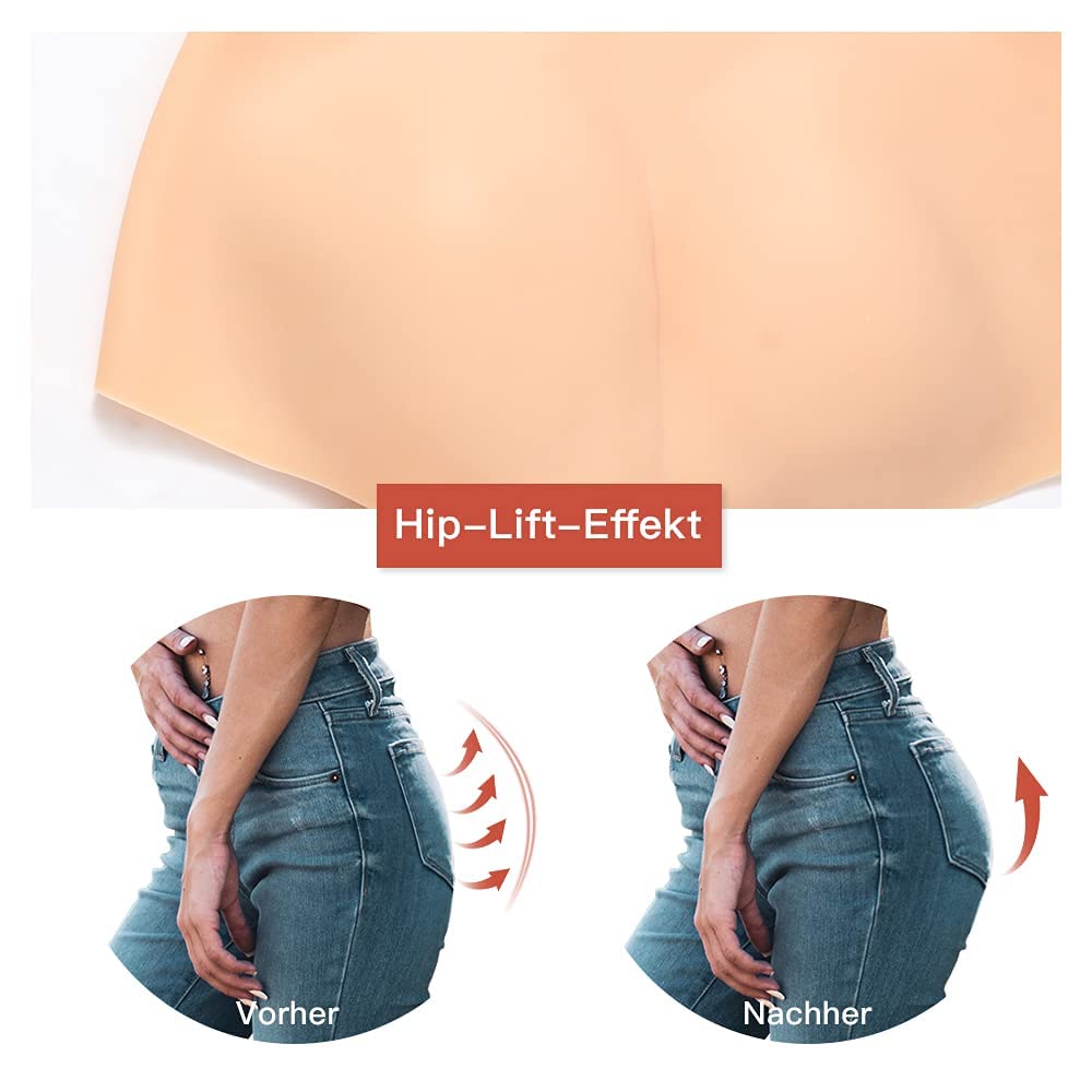 KUMIHO Crossdresser Silikon Höschen Hosen Camel Toe Gaff Slip für Transgender Transvestit CD - Vierte Generation