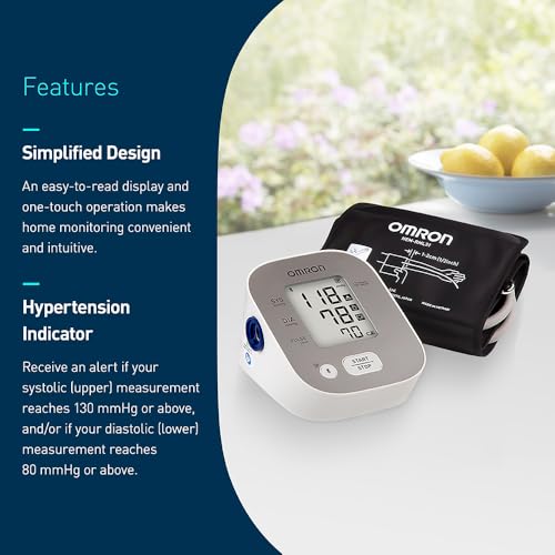 Omron BP5150 Bronze Upper Arm Blood Pressure Monitor, Clinically Validated, Medical Grade, Connects To Omron App For Unlimited Readings thumb #2