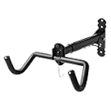 Gootus Bike Wall Mount Hanger - Horizontal Bicycle Indoor Storage Rack | Cycling Wall Mounted Holder Hook - Hang Your Road, Mountain or Hybrid Bikes in Garage or Home