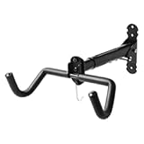Gootus Bike Wall Mount Hanger - Horizontal Bicycle Indoor Storage Rack &vert; Cycling Wall Mounted Holder Hook - Hang Your Road&comma; Mountain or Hybrid Bikes in Garage or Home