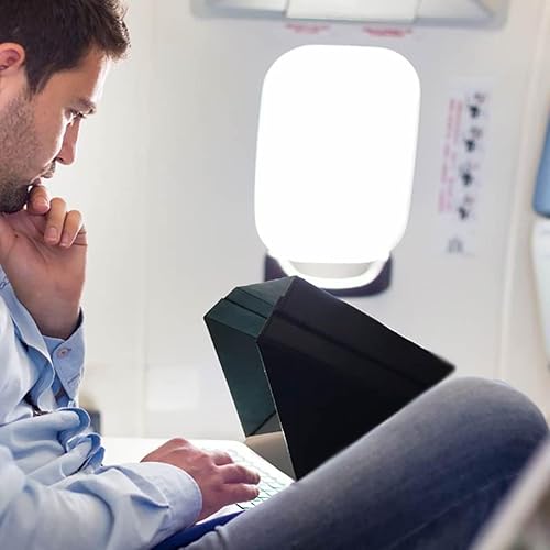 Miniatura 8 de Parasol y capucha Lux de privacidad  Universal para portátiles de 15 a 16 pulgadas  Negro  Materiales ecológicos  Reducción de deslumbramiento