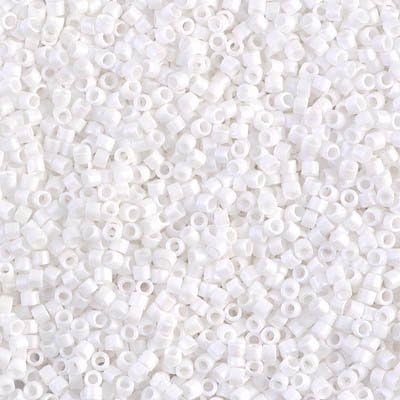 50 Grams Miyuki Delica Bead 11/0 Matte White Bulk Bag DB0351-50
