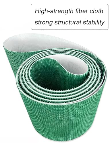Cinta transportadora industrial de PVC para equipos electrónicos y eléctricos, flexible de alto rendimiento, ideal para aplicaciones de fabricación y automatización