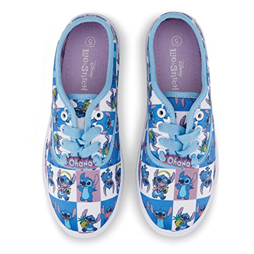 Disney Ladies Lilo and Stitch Shoes - Ladies Classic Lilo and Stitch Lace Up Canvas Sneakers Lilo and Stitch Canvas Lace up Sneakers2
