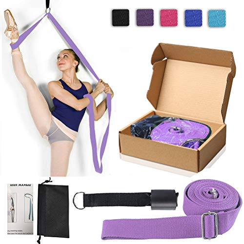 KimDaro Leg Stretcher, Door Flexibility & Stretching Leg Strap - Great for Ballet
