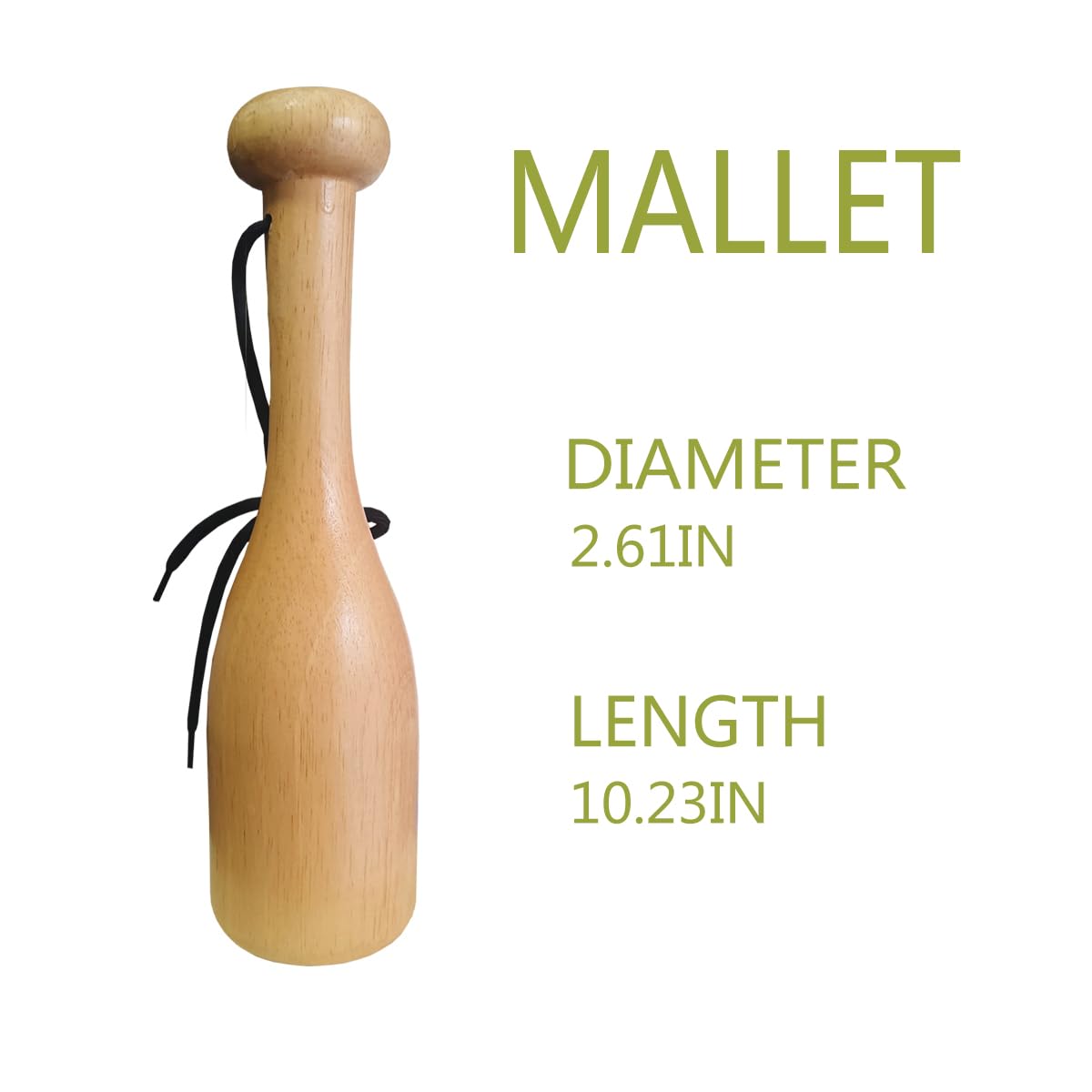 Marteau à Gant De Baseball/softball, Maillet En Bois De Hêtre, Une Pièce, Taille 11 Pouces