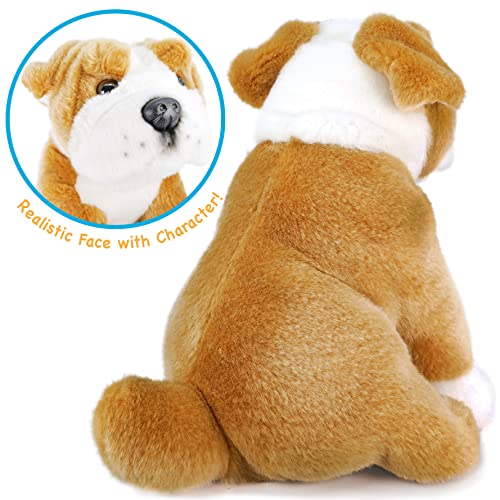Viahart Egan The English Bulldog | 9 Inch Stuffed Animal Plush | By Tiger Tale Toys #TOP3