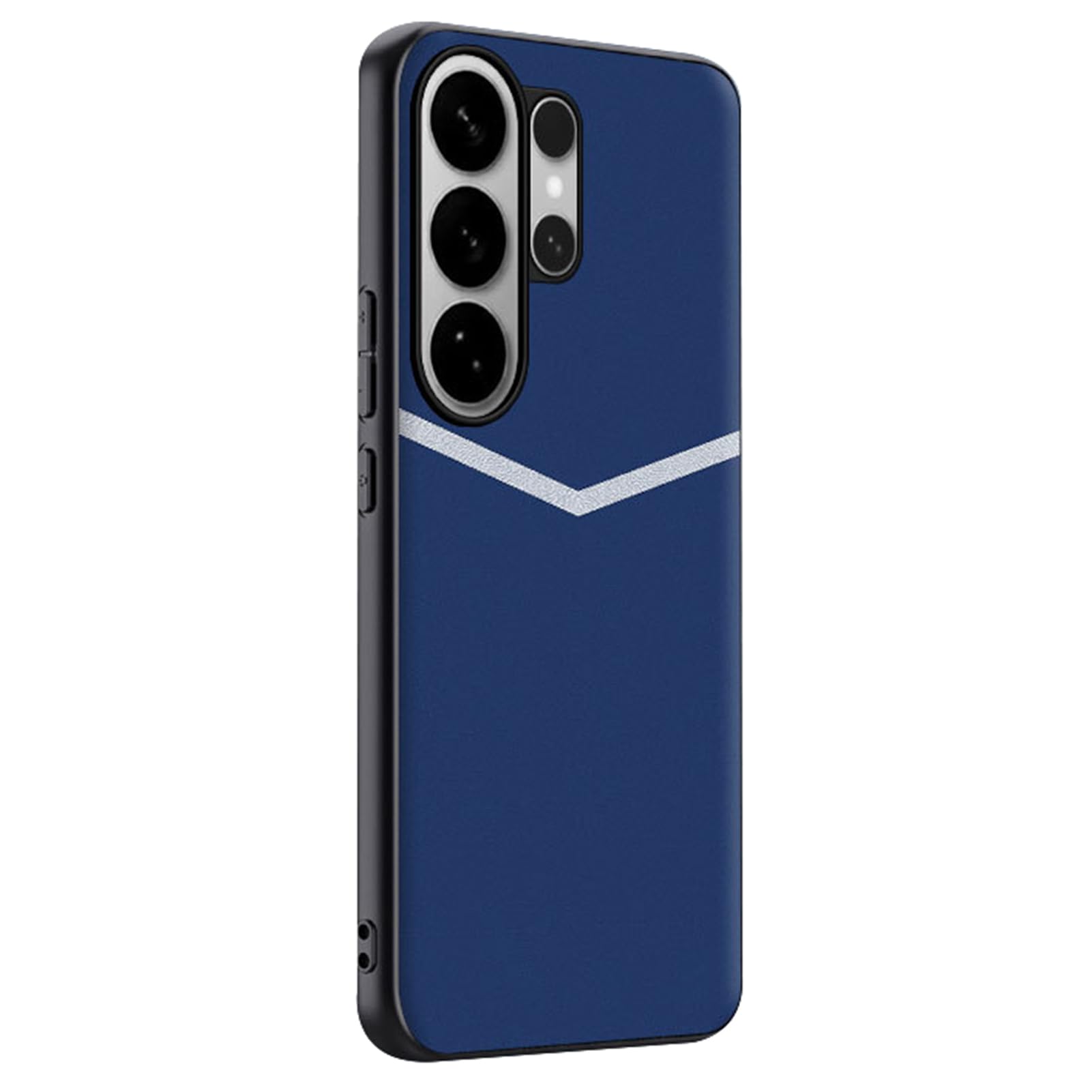 Coque en cuir Samsung Galaxy S26 Ultra etui protection mince bleu