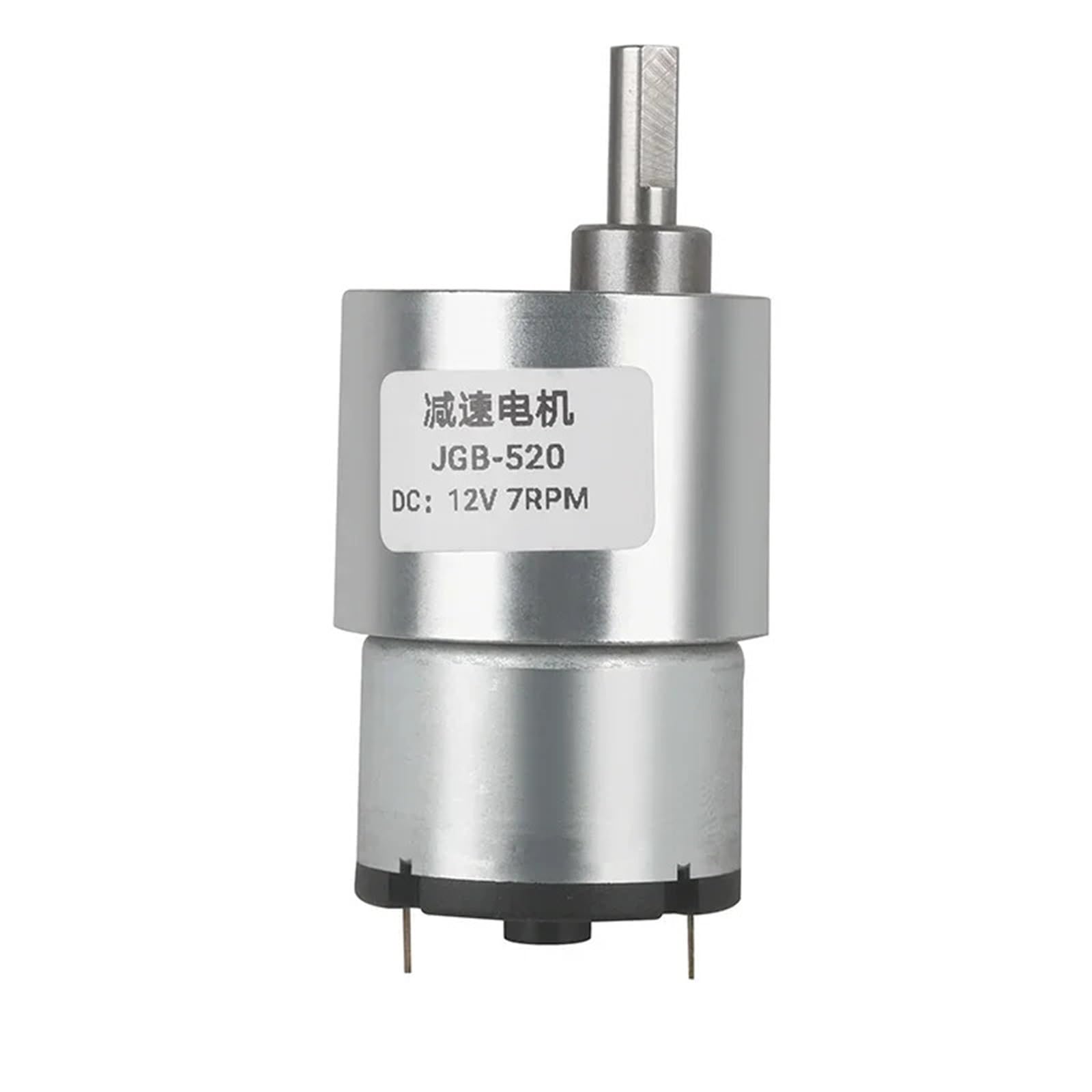 Moteur à engrenages CC JGB37-520 6V 12V 24V réversible pour robotique