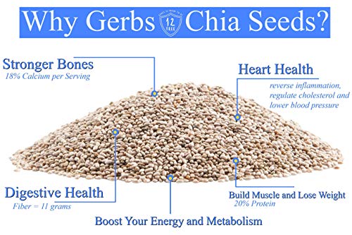 GERBS Bright Lights Smoothie Enhancing Raw Seed Bundle, 6 Total Pounds (Raw Hemp Kernels, Raw White Chia Seeds & Raw… - Image 5