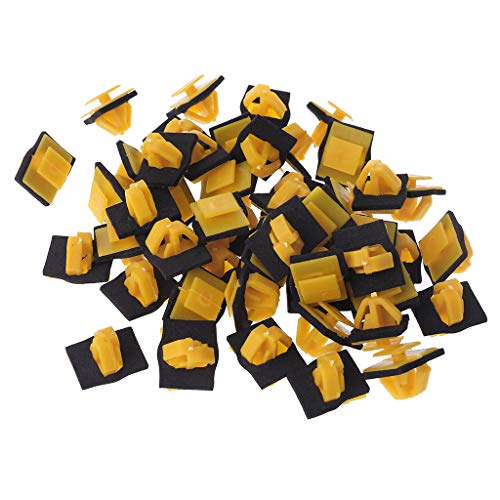 LEXIANG 50 pièces Clip de Plaque de Garde de Porte pour Hyundai Elantra Tucson Cerato Sportage Seahorse