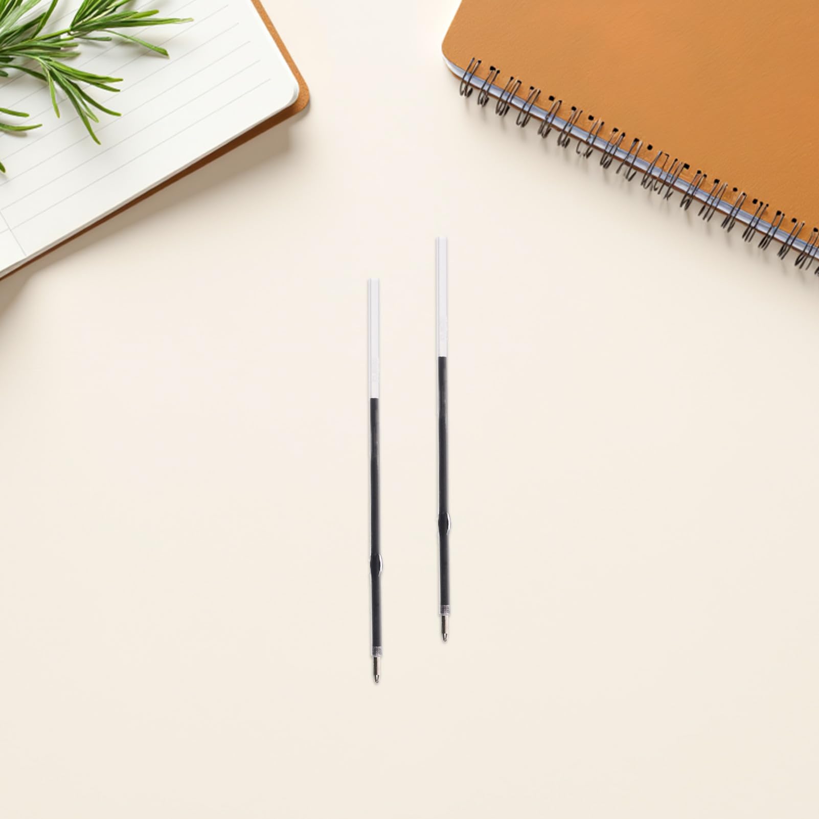 Homoyoyo 500pièces Stylo Bille Recharges Noires Mine pour Stylos à Bille Recharges de Remplacement pour École et Bureau