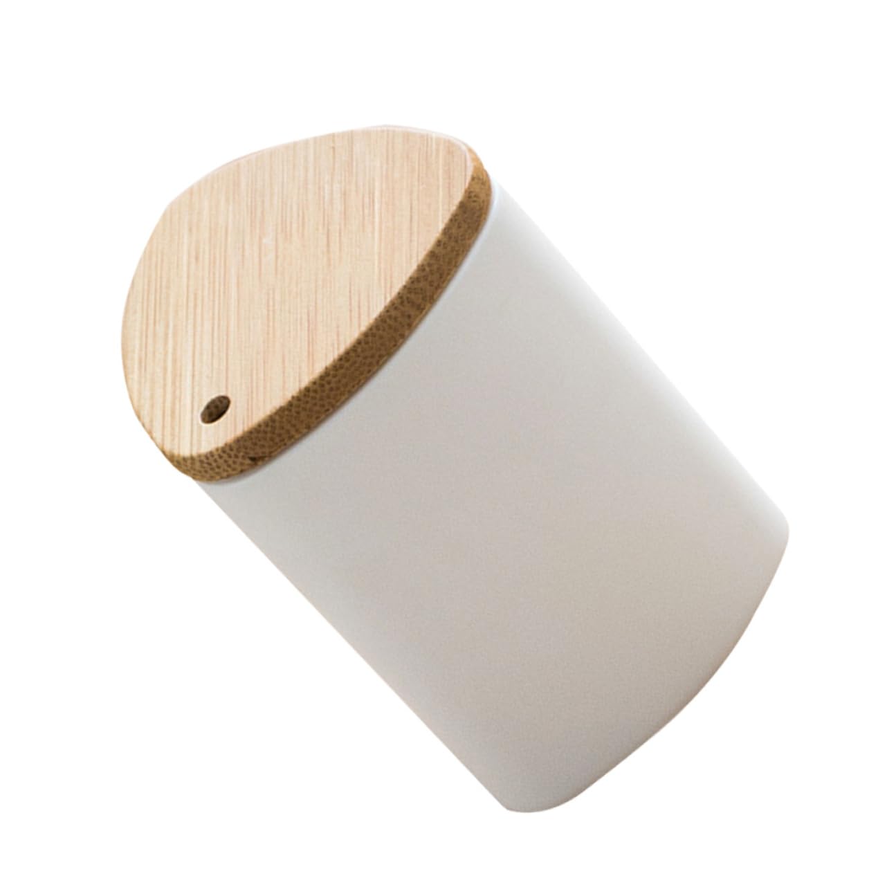 COLLBATH Toothpick Holder Organizer with Lid Containers with Lids Household Toothpick Holder Toothpicks Container with Lid Cotton Swab Dispenser Swab Holder Container Pp Plus
