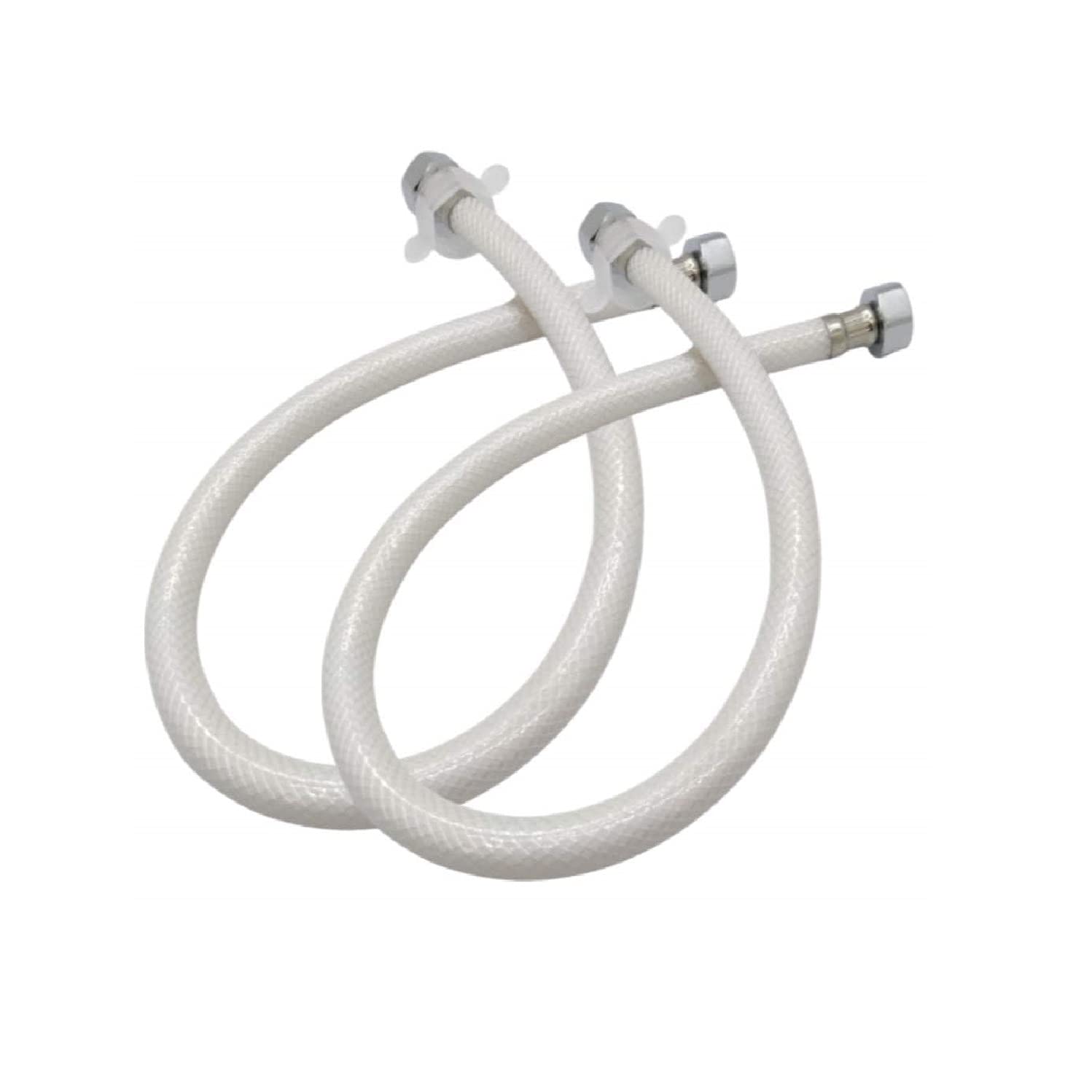 Oleanna® Flexible Hot and Cold PVC Connection Pipe, 24-inch (White) - Set of 2 (B082WDNJGG) Amazon Price History, Amazon Price Tracker