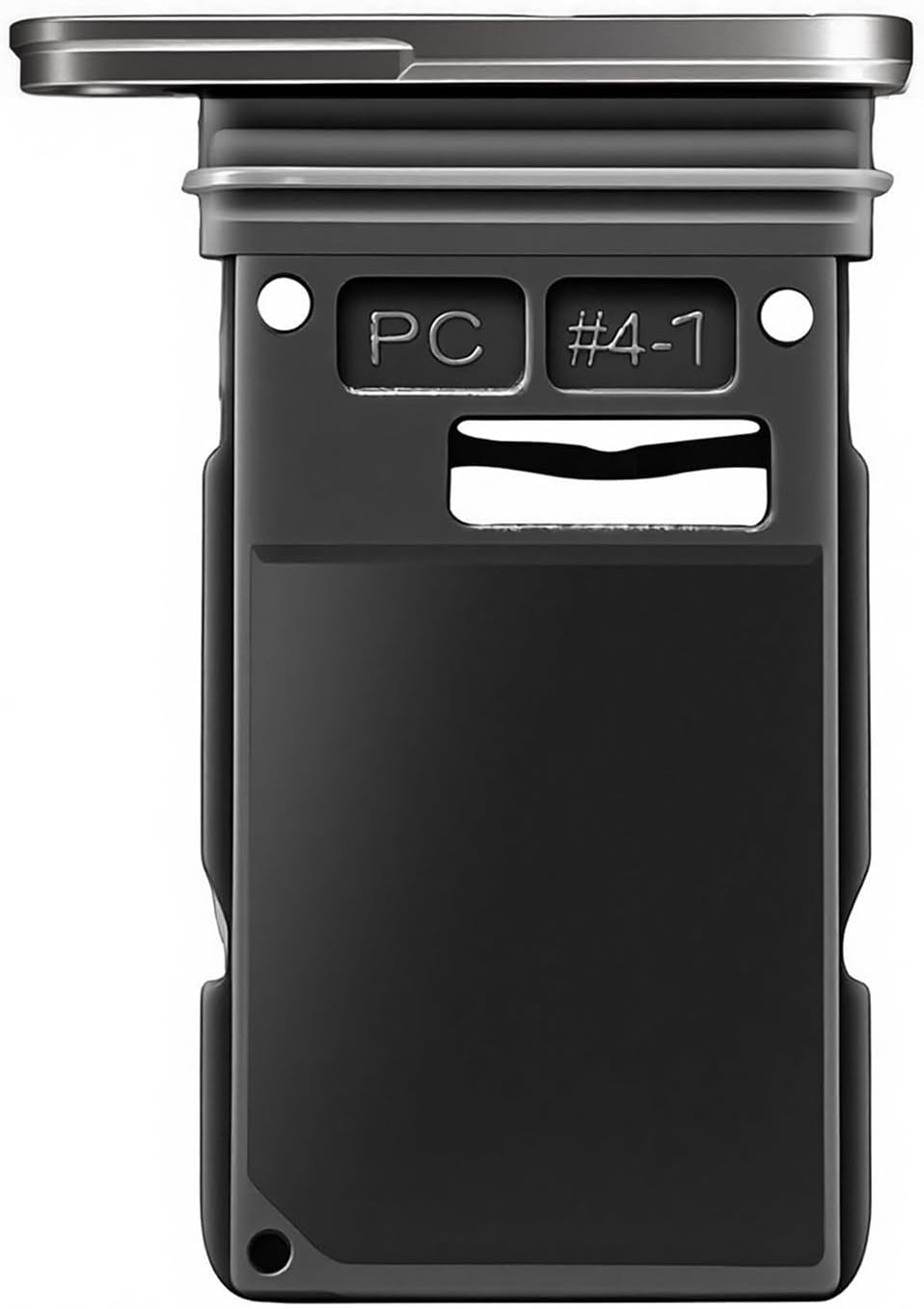 Ubrokeifixit Galaxy S25 FE S731B Single Sim Card Tray Slot Holder Replacement for Samsung Galaxy S25 FE 5G SM-S731B 6.7" 2025",with Eject Pin (S731-Jet Black)