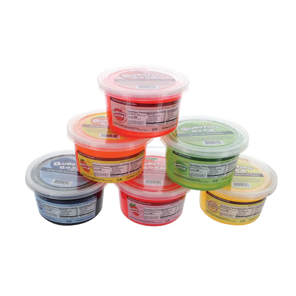 Bossen Bursting Boba Minis Fun Party Kit - 6Flavors