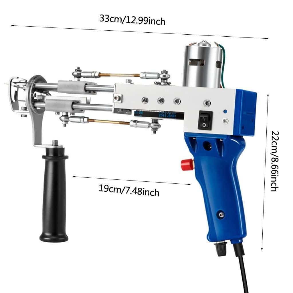 Amazon.co.jp: タフティングガン、カットパイル、ループパイル2in1