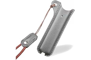 Leather Case Cover for J-U-UL Holder, with Portable Carrying Lanyard