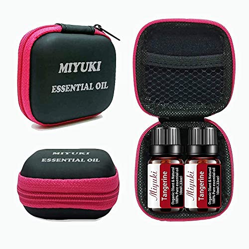 Miyuki 2Pack Tangerine Essential Oils And 8Pack Essential Oil Set Diffuser, Humidifier, Massage, Sleep, Perfume, Bath, Spa, Skin & Hair Care #TOP2