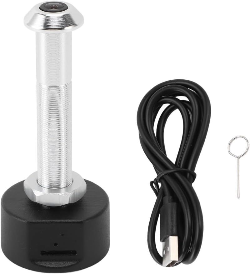 ドアのぞき穴カメラ HD 1080P 220° 広角 (128GB) ドアのぞき穴カメラ HD 1080P 220° 広角 (128GB)