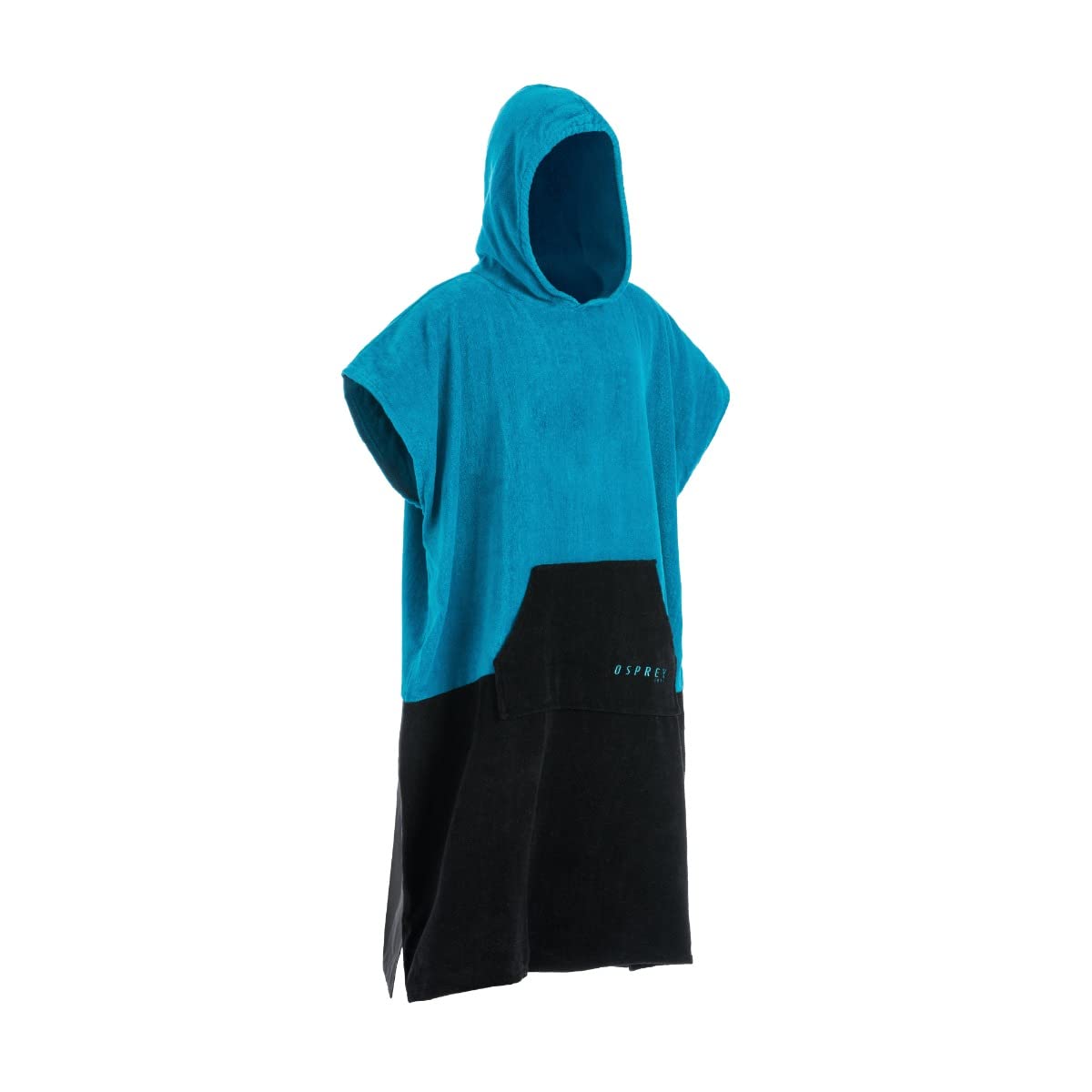Osprey Boys Blue Kids Hooded Poncho Towel, Beach Changing Robe For And Girls Age 6-12 Surfing, Swimming, Paddle Boarding Poncho With Waterproof Seat Protector Section And Stowaway Design, Multiple Colours