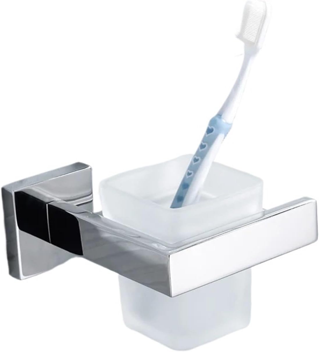 Stainless Steel Bathroom Accessories Hardware Roll Paper Holder Towel Rack Toilet Shelf(CS Toothbrush Holder)