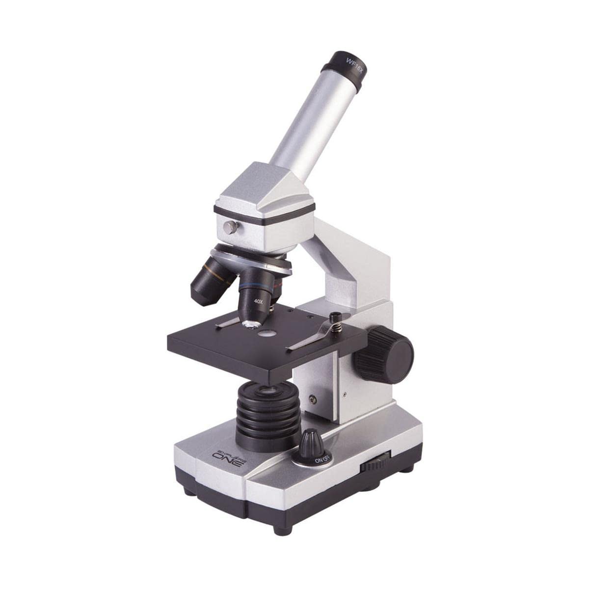 Explore One Intermediate Compound Microscope for Kids – 40X - 1024X Magnification, LED Illumination & Wide Range of Accessories Included – USB Eyepiece Directly Connects to Computer