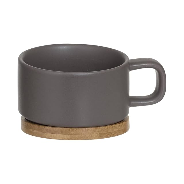 Foto 5 de 5 de Secret de Gourmet Solitaire Nature - Tetera de cerámica con taza extraíble integrada