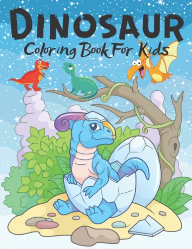 Dinosaur Coloring Book for Kids: A Great Gift for Boys & Girls image 2