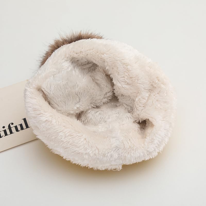 Zonto wintermütze Kinder Kindermütze Winter Plus Samt Schalhandschuhe Dreiteiliges Set Verdickte Warme Wollhut Für Jungen Und Mädchen