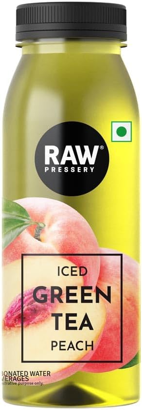 Raw Pressery Iced Green Tea Peach 250 ml
