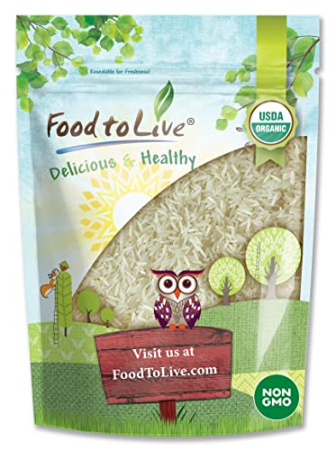 Food to Live Organic White Basmati Rice