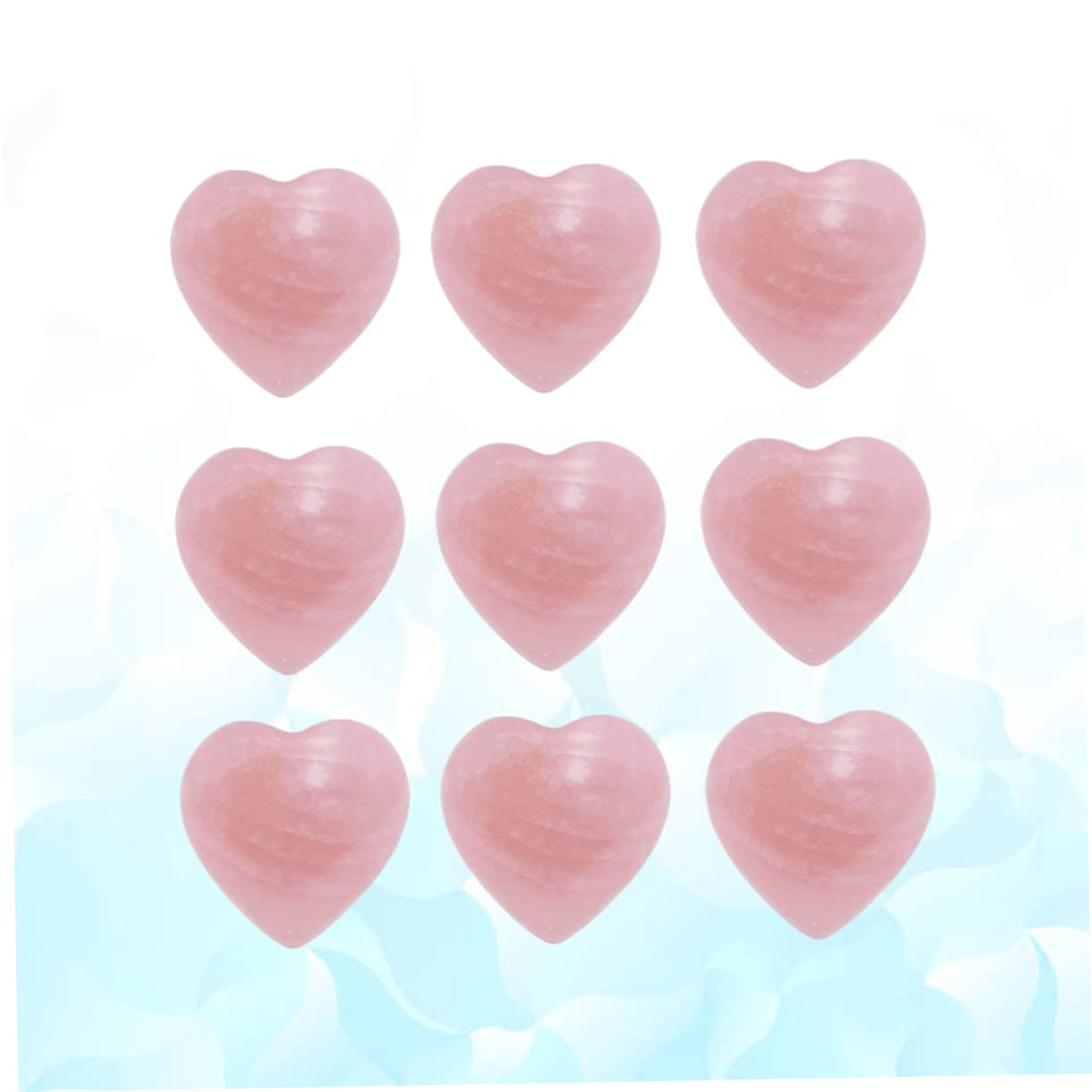 NUOBESTY 30stücke Herz Ornamente Aus Kristall Liebe Herzform Für Hochzeiten Partys Und Dekoration