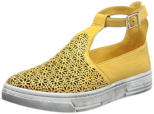 Manitu 990002-06, Stivali alla Moda Donna, Giallo