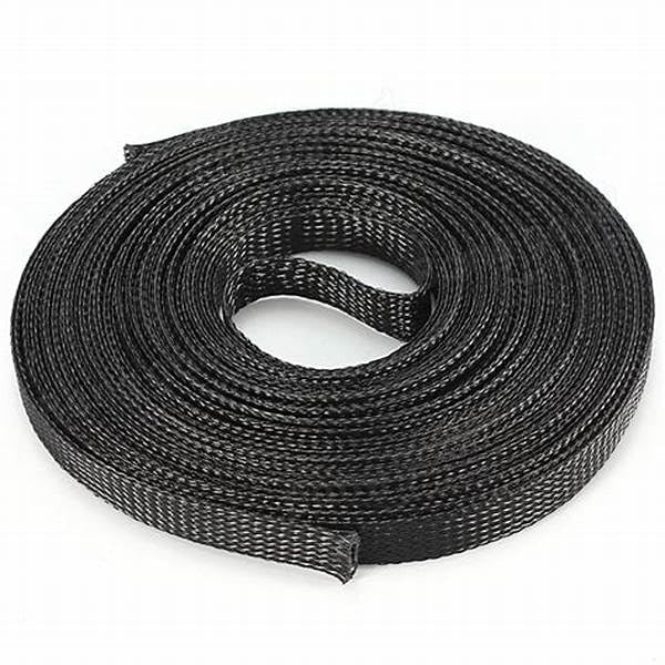 SHOKITECH Nylon 8mm Expandable Braided Sleeve for Wire Protection- 5 Meter Length, Single piece 4