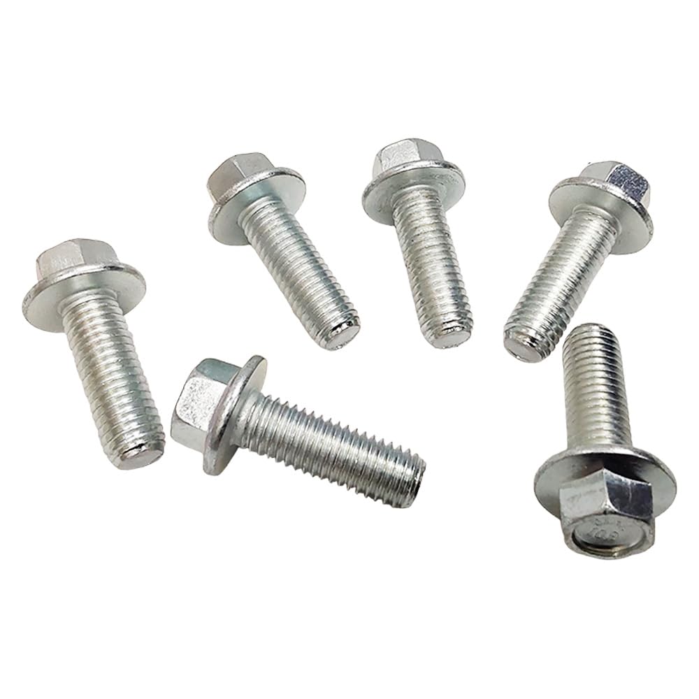 6 Pack 19M7786 Replacement Blade Bolts L100 L110 L118 L120 L130 Sabre 1642 1742 2048