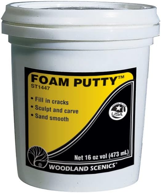 Woodland Scenics Foam Putty, Pint WOOST1447