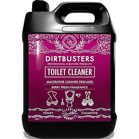 Dirtbusters Toilet Macerator Cleaner & Descaler, Berry Fresh Cover