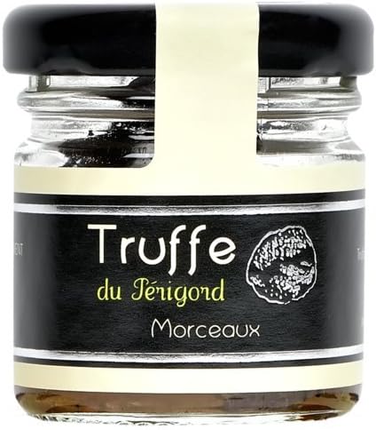 Black Winter Truffles Pieces in Truffle Juice Dordogne Périgord France (12g)