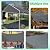 Thanaddo 10 x 20 Ft Carport Replacement Canopy Cover Garage Top Tent Shelter Tarp with Free 44 Ball Bungee Cords,White(Only Cover, Frame Not Include)