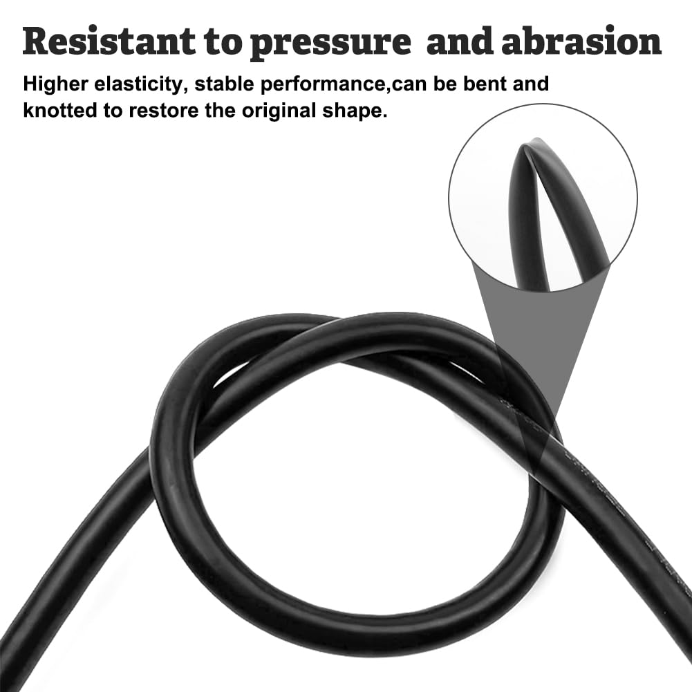 Tuyau sous vide en silicone pour voiture, 3 m, diamètre intérieur : 3 mm, diamètre intérieur : 3 mm, diamètre intérieur : 3 mm, diamètre intérieur : 3 mm, diamètre intérieur : 3 mm, diamètre intérieur