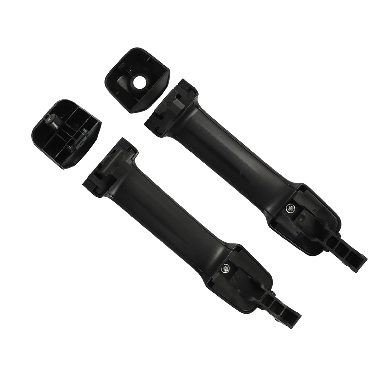LSDSAAZA Sliding Exterior Handle 69210-0C010 Black Exterior Door Handle for Toyota FJ for Cruiser 2007-2014 for Tundra 2007 Car Auto Parts