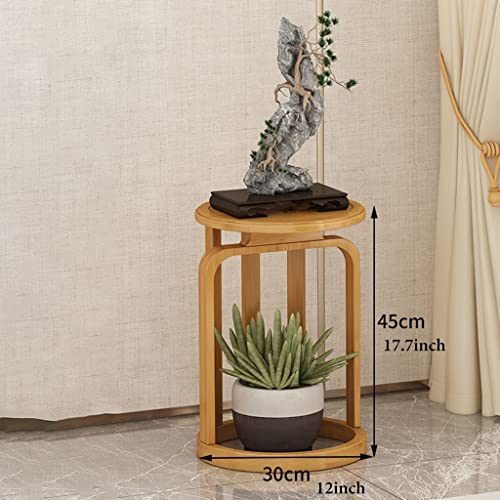 Étagères verticales pour plantes d'angle intérieur et extérieur support pots de fleurs marron - 7